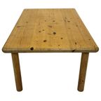 Vintage Salontafel Pinewood Minimalistisch Design Jaren 70 thumbnail 9