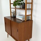 Scandinavisch Vintage Teak Fineren Kast Vardo thumbnail 3