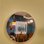 Vintage Wandspiegel Spiegel Mirror Messing Goud thumbnail 4