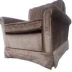 Vintage Taupekleurige Eenzit / Fauteuil / Clubzetel thumbnail 6