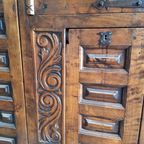 Large 19th Century Spanish Baroque Catalan Sideboard/table thumbnail 14