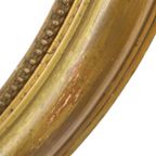 Ovale Gouden Houten Lijst Klassiek Bloemen Barok Stijl Frankrijk 57x47cm thumbnail 8