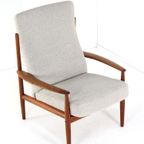 Grete Jalk Voor France & Son Fauteuil Vintage Deens thumbnail 6