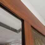 Staande Art Deco Wandkapstok Met Spiegels En Marmer Platen, Jaren 30 thumbnail 12