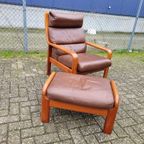 L. Olsen & Søn - Møbelfabrik K/s - Fautuil Met Ottoman thumbnail 8
