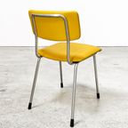 Vintage Gispen 1231 Stoelen, Opnieuw Bekleed Met Leer. thumbnail 7
