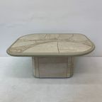 Mid-Century Design Travertine Coffee Table, 1970’S thumbnail 2