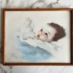 Vintage Baby Portretten By Bessie Peace Gutmann thumbnail 2