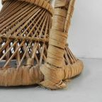 Vintage Rotan En Bamboe 'Emmanuelle' Stoel, Klein Model thumbnail 15