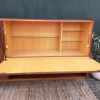 Mid Century Modern Sideboard Vintage Dressoir Barkast 50 60 thumbnail 12