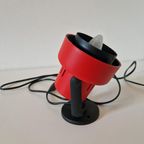 * Vintage Wandlamp Wandspot Rood Wandlampje thumbnail 7