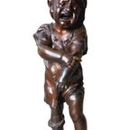 "premiere Sensation" Victorien Antoine Bastet 1883 Originele Brons. thumbnail 3
