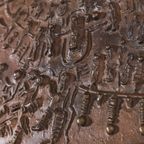 Unique Bronze Wall Landscape From Bror Marklund Sweden 1950’s thumbnail 4