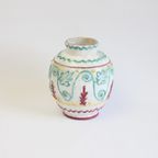 Fratelli Fanciullacci Vase With Decorations, Italy 1950S - 1960S. thumbnail 6