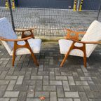 Set Van 2 Vintage Relax Stoelen thumbnail 16