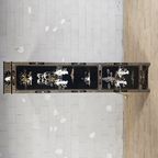 Vintage Chinese Vitrinekast / Aziatische Kast / Chinoiserie / Oosterse Kast / Display Cabinet / Bohemian Kast thumbnail 8