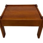 Vintage Set Van 3 Bijzettafels Nesting Grenen Hout Jaren 60 thumbnail 11