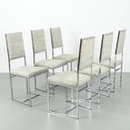 Set Van 6 Chromen Stoelen thumbnail 4