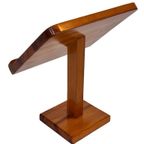 Vintage Grenenhouten Boekenstandaard / Magazine Jaren 70 thumbnail 4