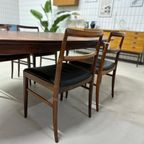 4X Vintage Design Eetkamerstoelen - Arne Vodder Voor Sibast, Palissander | 01275 thumbnail 5