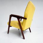 Houten Wingback Fauteuil Uit De 1960’S thumbnail 9