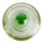 Vintage Glazen Sieradendoosje Groen Glas 1950’s thumbnail 3