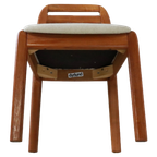 dyrlund Set 4 Eetkamerstoelen Eetstoelen Deens Design Vintage thumbnail 15