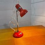 Vintage Bureaulamp Rood Veszi thumbnail 2