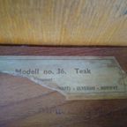 4x Olav Houg Designstoelen Scandinavisch '60 thumbnail 12