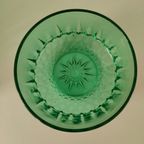Groen Persglazen Schalen Set Van Arcoroc France Uit De Jaren '60 thumbnail 4