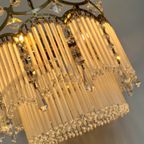 Staafjes Art Deco Stijl Hanglamp Kristal Gedraaide Staafjes thumbnail 3