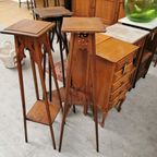 Vintage Bijzettafeltje Plantentafeltje Tafeltje Tafel Pied De Stalle 803 thumbnail 12