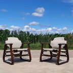 Vintage Manou Set Deens Tafeltje En 2 Stoelen thumbnail 7