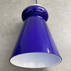 Peill & Putzler Blauwe Pendant Design Lamp 1960S thumbnail 2