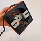 Vintage Spot Philips Cube Light Oranje Lamp Jaren 70 thumbnail 4