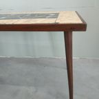 Vintage Mozaiek En Tegel Inleg Bijzettafel Salontafeltje thumbnail 2