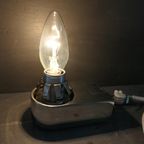 Vintage Inda Art. 3897 Wandlamp Metaal / Glas Jaren '70 thumbnail 5