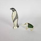 Abraham Palatnik - Collectibles - Kunsthars - Lucite - Olifant & Pinguin - Brazilië - 3E Kwart 20 thumbnail 3