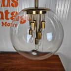 Vintage Hanglamp Bol Peill&Putzler Glas thumbnail 5