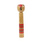 Grote Kokeshi Pop Xl Formaat Handgeschilderd Hout Japan Showa 48Cm thumbnail 8