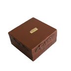 Vintage Doos Met Leer Bekleed Patentado, Spain Jaren '60/'70 thumbnail 2