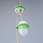 Antieke Art Deco Hanglamp Pendellamp thumbnail 6