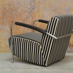 Zwart Witte Stoffen Leolux Scylla Design Fauteuil thumbnail 7