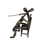 De Cellist - Verbronsd - 21E Eeuw thumbnail 5