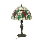 Art Deco Tiffany Stijl Tafellamp Met Organische Voet Jaren 70 thumbnail 2