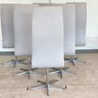 6 Oxford Stoelen Van Arne Jacobson Voor Fritz Hansen thumbnail 6