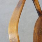 Vintage Bentwood Thonet Stijl Café/Eetkamerstoel Uit De Jaren ’40 Met Een Vleugje Art Deco Design thumbnail 8