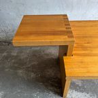 Geometric Brutalist Dining Table, 1980s thumbnail 9