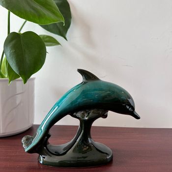 H&D Hyaline & Dora Kristaldolfijnfiguur, glazen zeedierornament