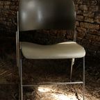 Industrieel Vintage David Rowland Stoelen 40/4 Partij thumbnail 4